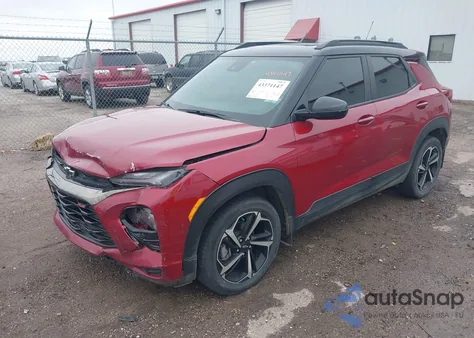 2021 Chevrolet Trailblazer Fwd Rs from USA, damaged, VIN KL79MTSL4MB072346